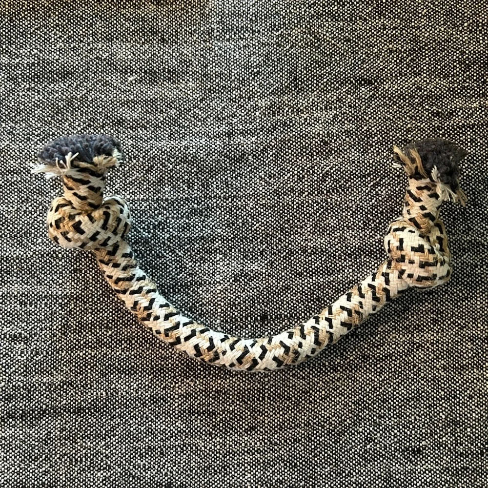 NWOT Hemp & Cotton Rope Dog Toy